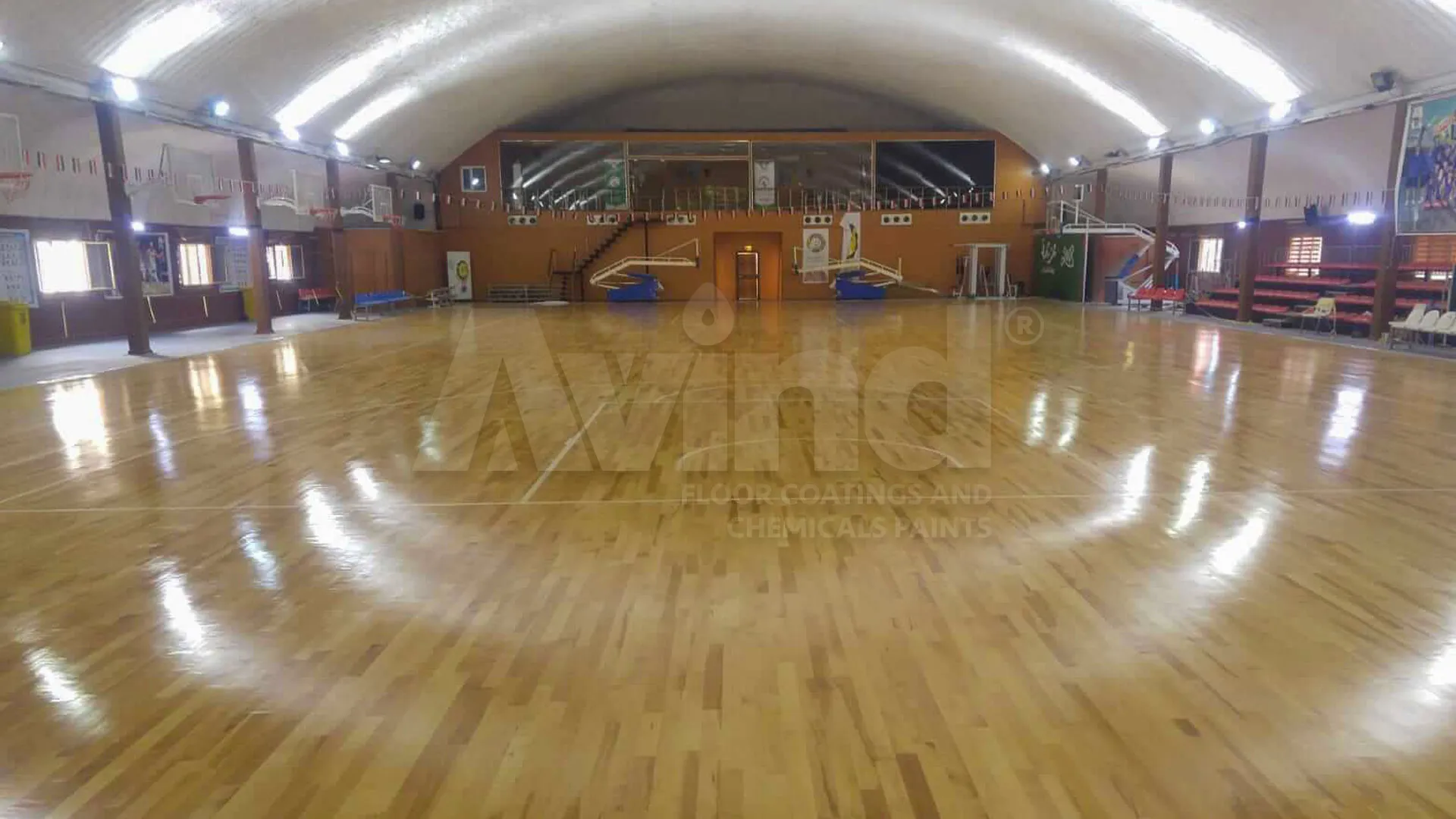 Terrain de Basketball Indoor